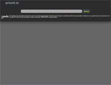 Tablet Screenshot of priceit.in